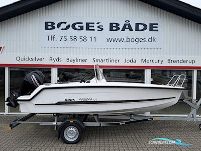 Ryds 484 VI Sport Med F40 Mercury-Efi Elpt og Udstyr Motorboat 2025, Denmark