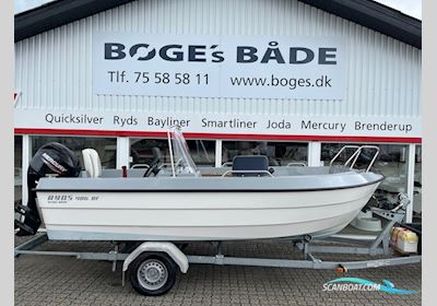 Ryds 486 BF Med 50 hk Mercury-Efi 4 Takt - 1000 kg Brenderup Bådtrailer - Anvisningssalg Motorboat 2024, with Mercury engine, Denmark