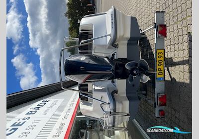 Ryds 548 sport med Mercury F100 EFI ELPT og Nysynet Brenderup 1300 kg trailer - Anvisningssalg Motorboat 2019, with Mercury engine, Denmark