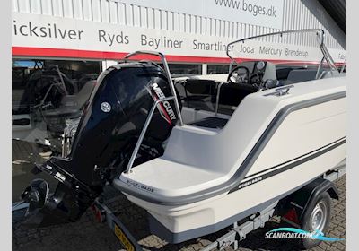 Ryds 548 sport med Mercury F100 EFI ELPT og Nysynet Brenderup 1300 kg trailer - Anvisningssalg Motorboat 2019, with Mercury engine, Denmark