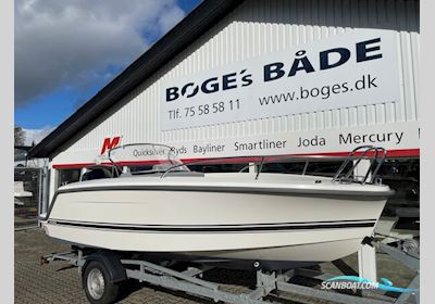 Ryds 548 sport med Mercury F100 EFI ELPT og Nysynet Brenderup 1300 kg trailer - Anvisningssalg Motorboat 2019, with Mercury engine, Denmark