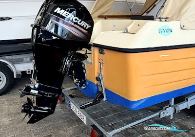 Ryds 560 Camping Motorboat 1990, with Mercury 60hk engine, Sweden