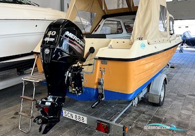 Ryds 560 Camping Motorboat 1990, with Mercury 60hk engine, Sweden