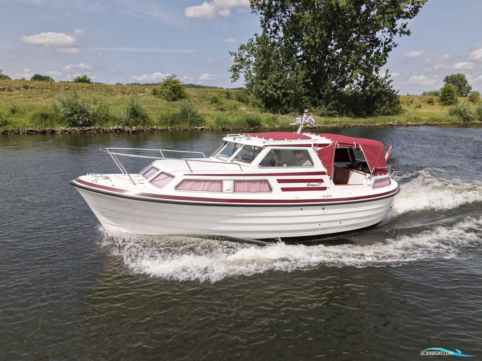 Saga 27 OK/AK Motorboat 1996, with Volvo engine, The Netherlands