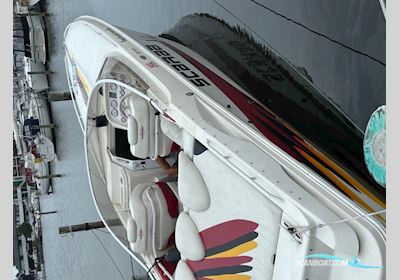 Scarab 33 Avs (2*500 hk ) Fountrin Baja Formula Cigarette Motorboat 1999, with Mercruiser engine, Denmark