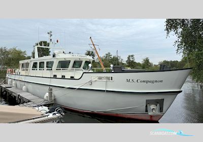 Schlieker Spiegelkotter 19.50 VS Motorboat 1965, with Daf engine, The Netherlands