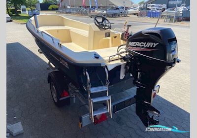 Sea Explorer 440 Dzeta Styrepult m/Mercury F20 hk EL 4-Takt og Brenderup Trailer Motorboat 2017, with Mercury engine, Denmark
