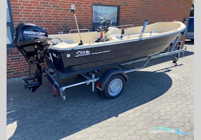 Sea Explorer 440 Dzeta Styrepult m/Mercury F20 hk EL 4-Takt og Brenderup Trailer Motorboat 2017, with Mercury engine, Denmark