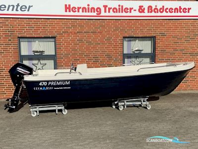 Sea Explorer 470 Premium m/Mercury F20 hk EL 4-Takt Efi - Kampagne ! Motorboat 2025, Denmark