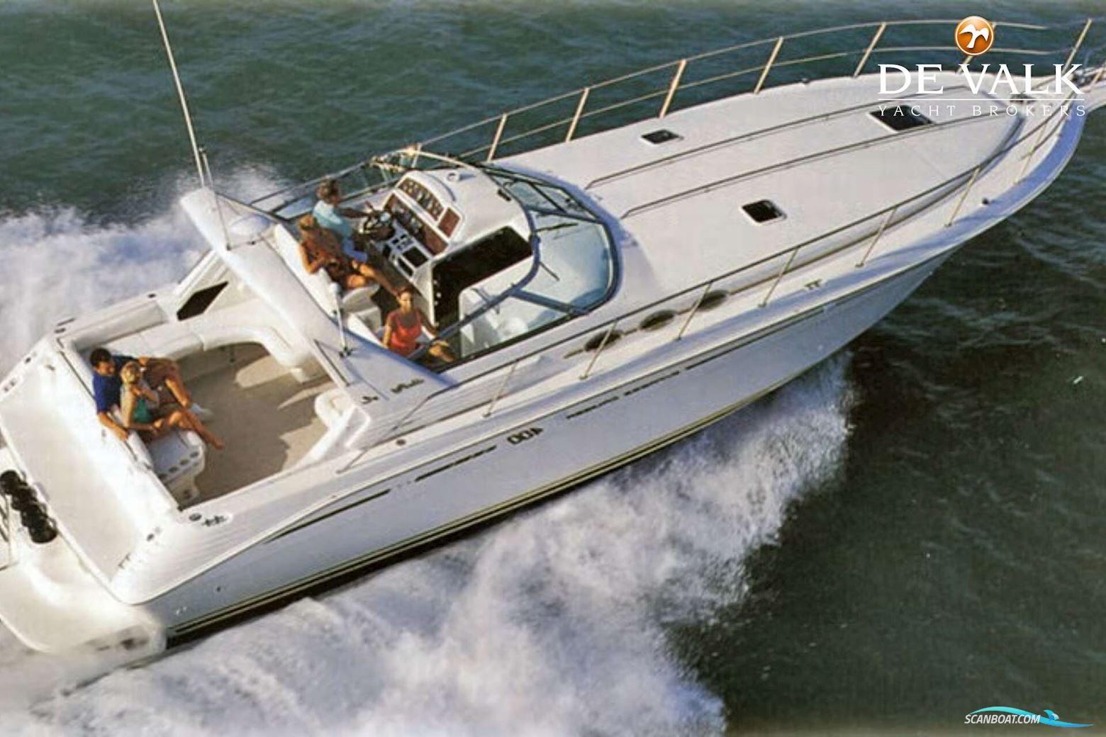 Sea Ray 400 Express Cruiser Motorboat 1992, with CATERPILLAR engine, Greece