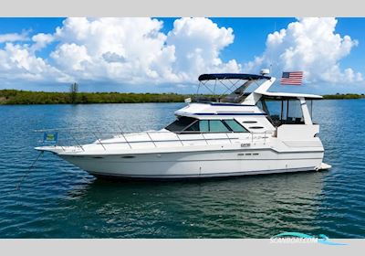 Sea Ray 410 Aft Cabin Motorboat 1987, with Michigan Motorz engine, USA