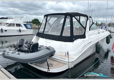 Sea Ray 410 Sundancer Motorboat 2000, with Caterpillar engine, Denmark