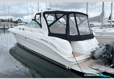 Sea Ray 410 Sundancer Motorboat 2000, with Caterpillar engine, Denmark