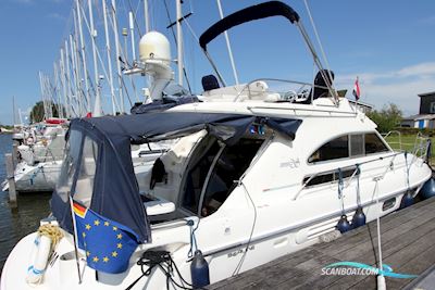 Sealine 350 Flybridge Motorboat 1993, with 2 x Volvo Penta engine, The Netherlands
