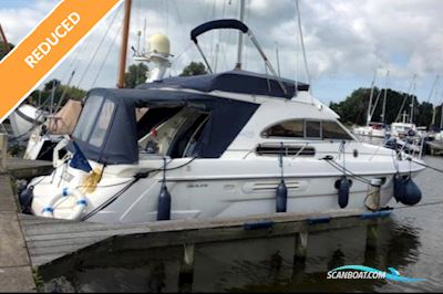 Sealine 350 Flybridge Motorboat 1993, with 2 x Volvo Penta engine, The Netherlands