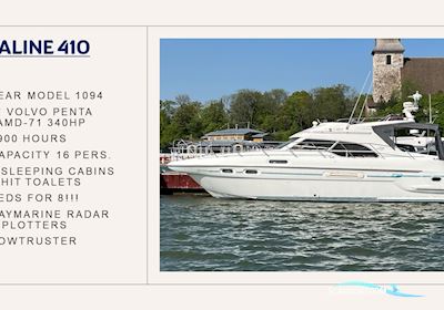 Sealine 410 Motorboat 1994, with Volvo Penta Tamd 71 engine, Finland