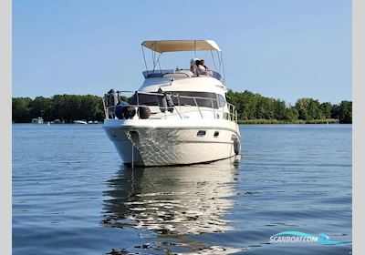 Sealine F37 Flybridge Motorboat 2003, with 2× Volvo Penta KAMD 300 engine, Germany