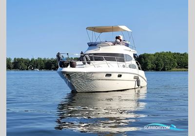 Sealine F37 Flybridge Motorboat 2003, with 2× Volvo Penta KAMD 300 engine, Germany
