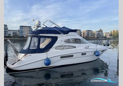 Sealine F37 Flybridge Motorboat 2003, with 2× Volvo Penta KAMD 300 engine, Germany