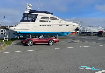 Sealine F44, Flybridge Motorboat 1999, with 2x Cummins 6B 5.9  engine, Denmark