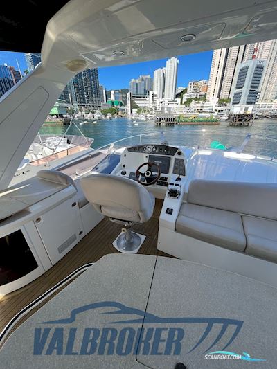 Sealine T 60 Motorboat 2007, with Caterpillar C15 engine, Denmark