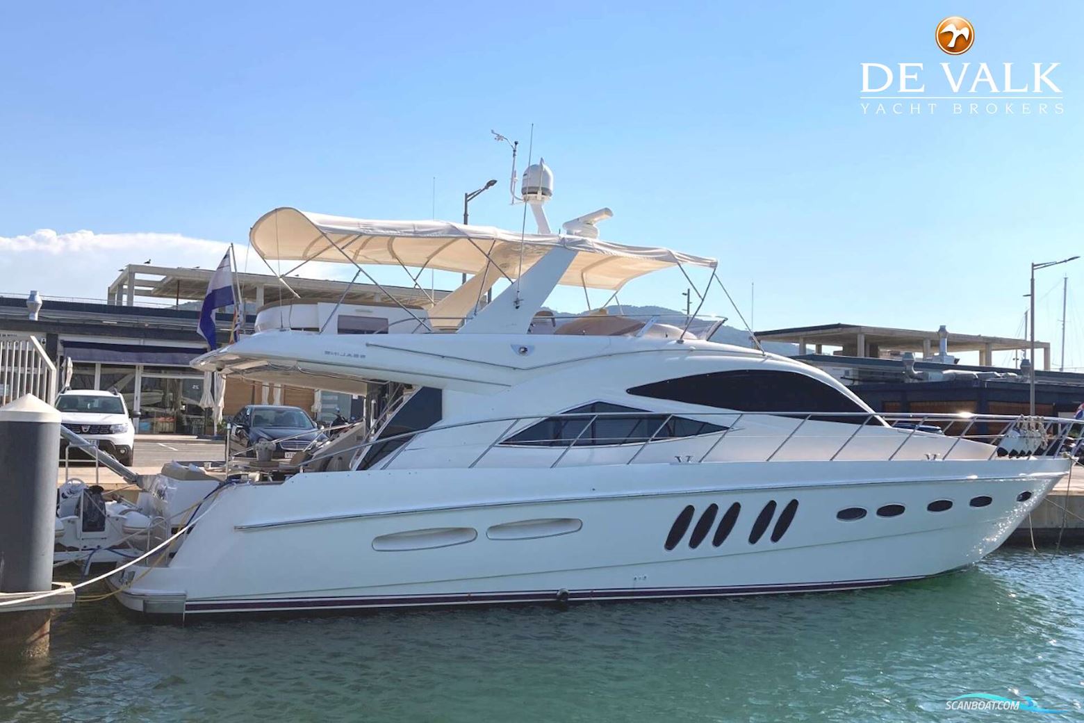 Sealine T60 Motorboat 2005, with Caterpillar engine, Spain