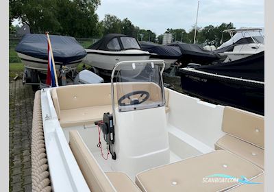 Searider sloep 500 Retro Motorboat 2021, with Mariner engine, The Netherlands