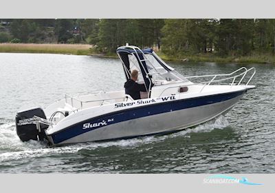Silver SHARK 605C Motorboat 2006, with Suzuki  engine, Sweden