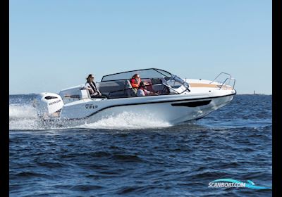 Silver VIPER DCZ Motorboat 2025, with Mercury engine, Denmark