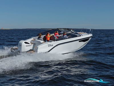 Silver VIPER DCZ Motorboat 2025, with Mercury engine, Denmark