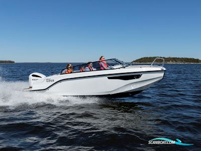 Silver VIPER DCZ Motorboat 2025, with Mercury engine, Denmark