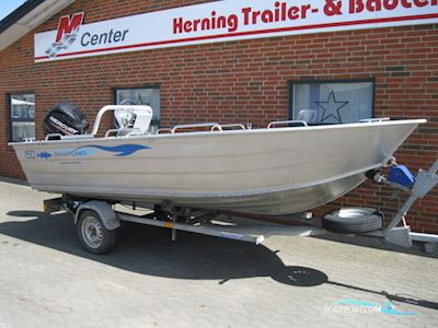 Smartliner 150 m/Mercury F25 hk Efi 4-Takt m/Variant Bådtrailer - NU Nedsat KR. 9.000,- ! Motorboat 2017, with Mercury engine, Denmark