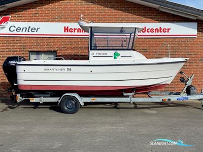 Smartliner Fisher 19 m/Mercury F80 hk EFI 4-takt - kun sejlet 10 T !  Motorboat 2024, with Mercury engine, Denmark