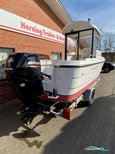 Smartliner Fisher 19 m/Mercury F80 hk EFI 4-takt - kun sejlet 10 T !  Motorboat 2024, with Mercury engine, Denmark