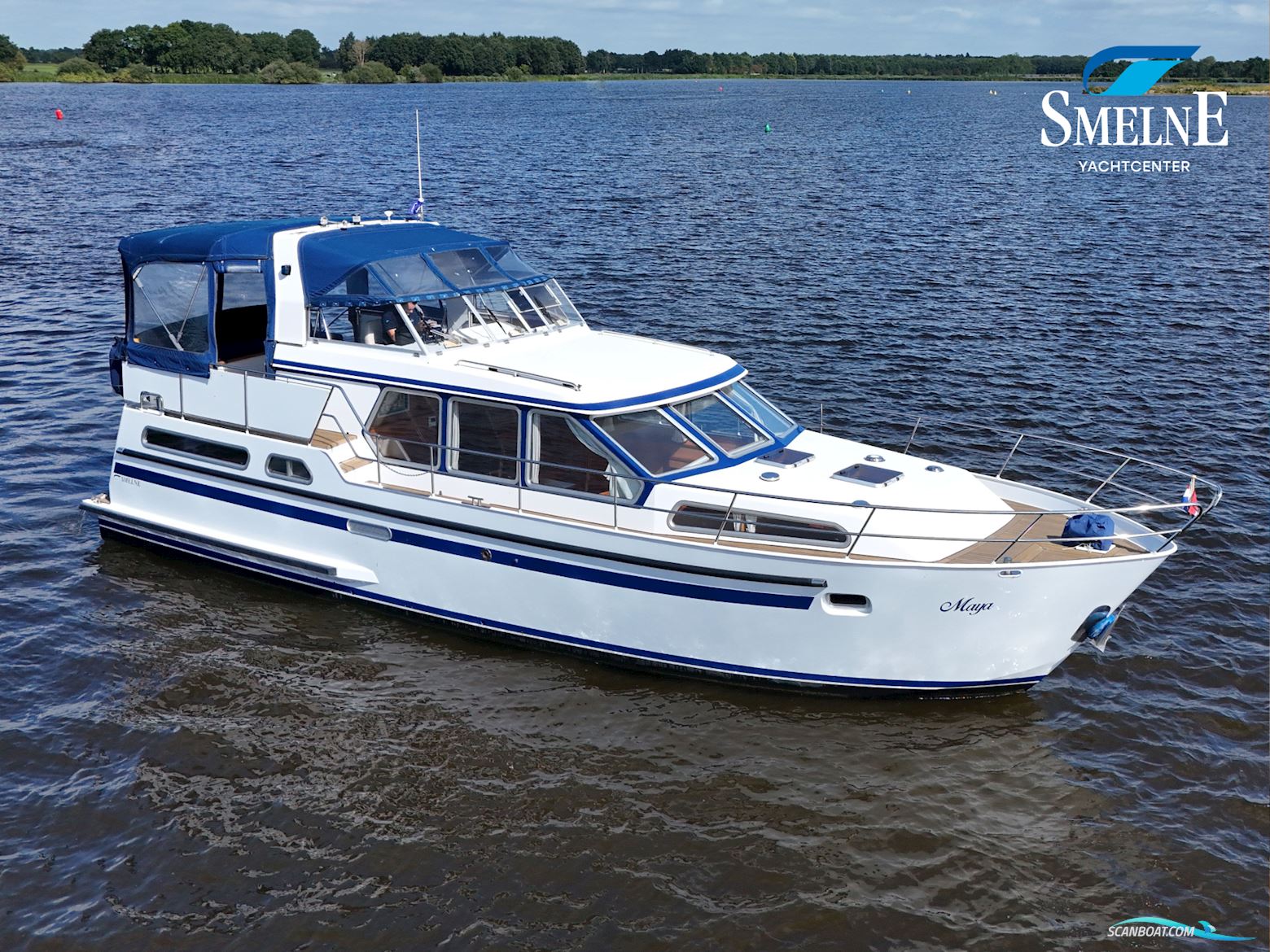 Smelne Kruiser 1280S Motorboat 2004, with Vetus Deutz, DT64 engine, The Netherlands