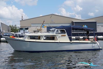 Smelne Kruiser 9.60 OK Motorboat 1980, with Peugeot Indenor engine, The Netherlands
