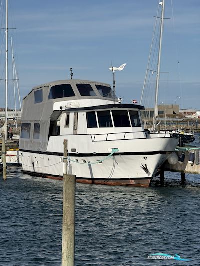 Stålskibet_Triton_52-1981 Motorboat 1980, with 2 x Hanomag-6Cyl. 240hk engine, Denmark