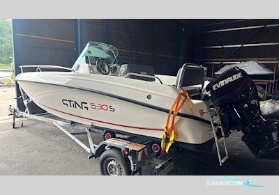 Sting 530 S Motorboat 2018, with Evinrude engine, Sweden