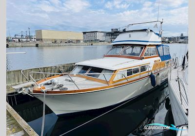 Storebro 34 / Storö 34 Motorboat 1977, with 2 x 160 HK Yanmar 4LHA-HTP engine, Denmark