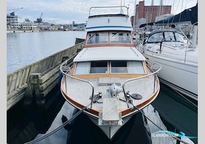 Storebro 34 / Storö 34 Motorboat 1977, with 2 x 160 HK Yanmar 4LHA-HTP engine, Denmark