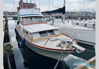Storebro 34 / Storö 34 Motorboat 1977, with 2 x 160 HK Yanmar 4LHA-HTP engine, Denmark