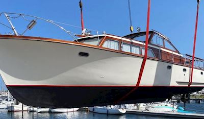 Storebro Kungsörnen Motorboat 1964, with Volvo Penta engine, Denmark