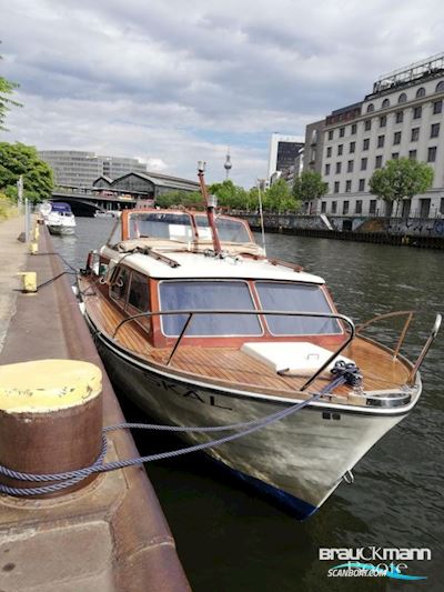 Storebro Solö 25 - Adler 1 Motorboat 1974, with Craftmans engine, Germany