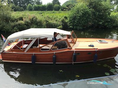 Storebro Zweedse Sloep 25 Solo Flus Volledig Gerestaureerd Motorboat 1963, with Yanmar engine, The Netherlands