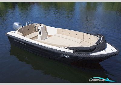 Sunrise 430 Black Edition Motorboat 2009, with Honda engine, The Netherlands