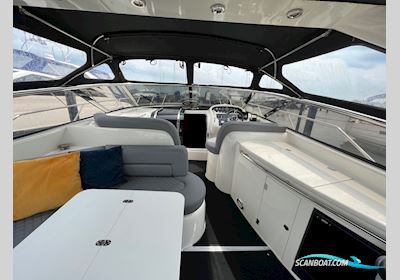 Sunseeker Camarque 47 Cabrio Motorboat 1997, with Detroit engine, The Netherlands