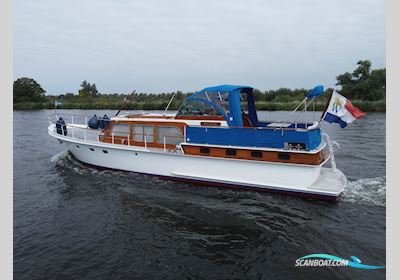 Super Van Craft 13.80 Motorboat 1985, with 2 engine, The Netherlands