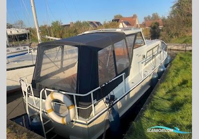 Target 850 TK Motorboat 1974, with Peugeot Indenor engine, The Netherlands