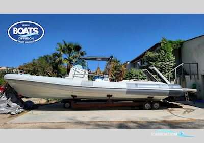 Tecnorib Pirelli Pzero 1000 Motorboat 2010, with Mercruiser engine, France