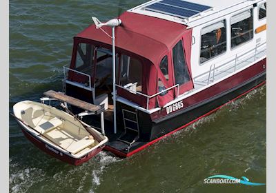 Tukkervlet 11.00 OK Spiegeldeur Motorboat 1988, with DAF engine, The Netherlands